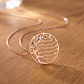 Personalized Birthstone Family Tree Necklace